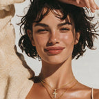 Divine Radiance Cross Necklace
