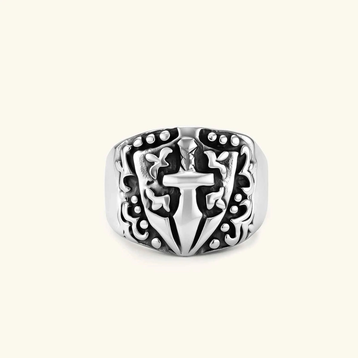 Knight Shield Ring